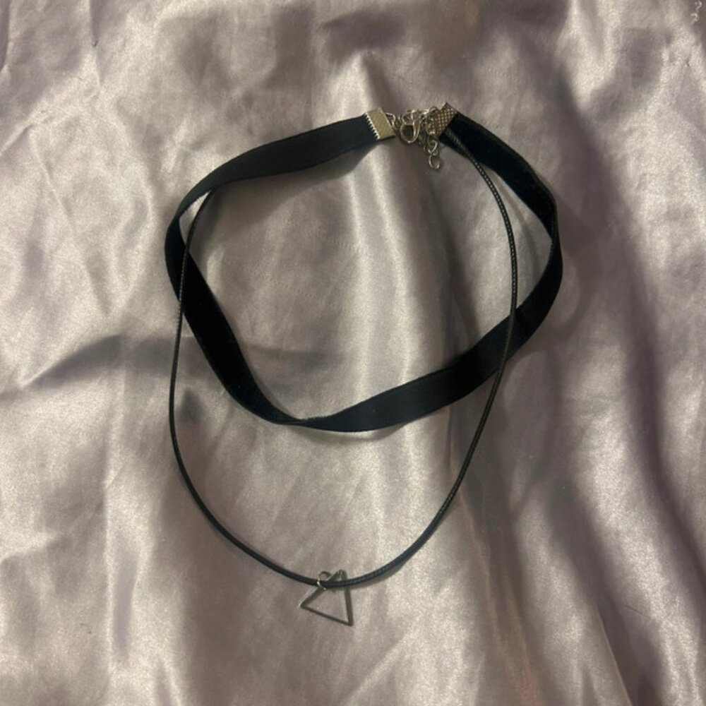 Double layer necklace